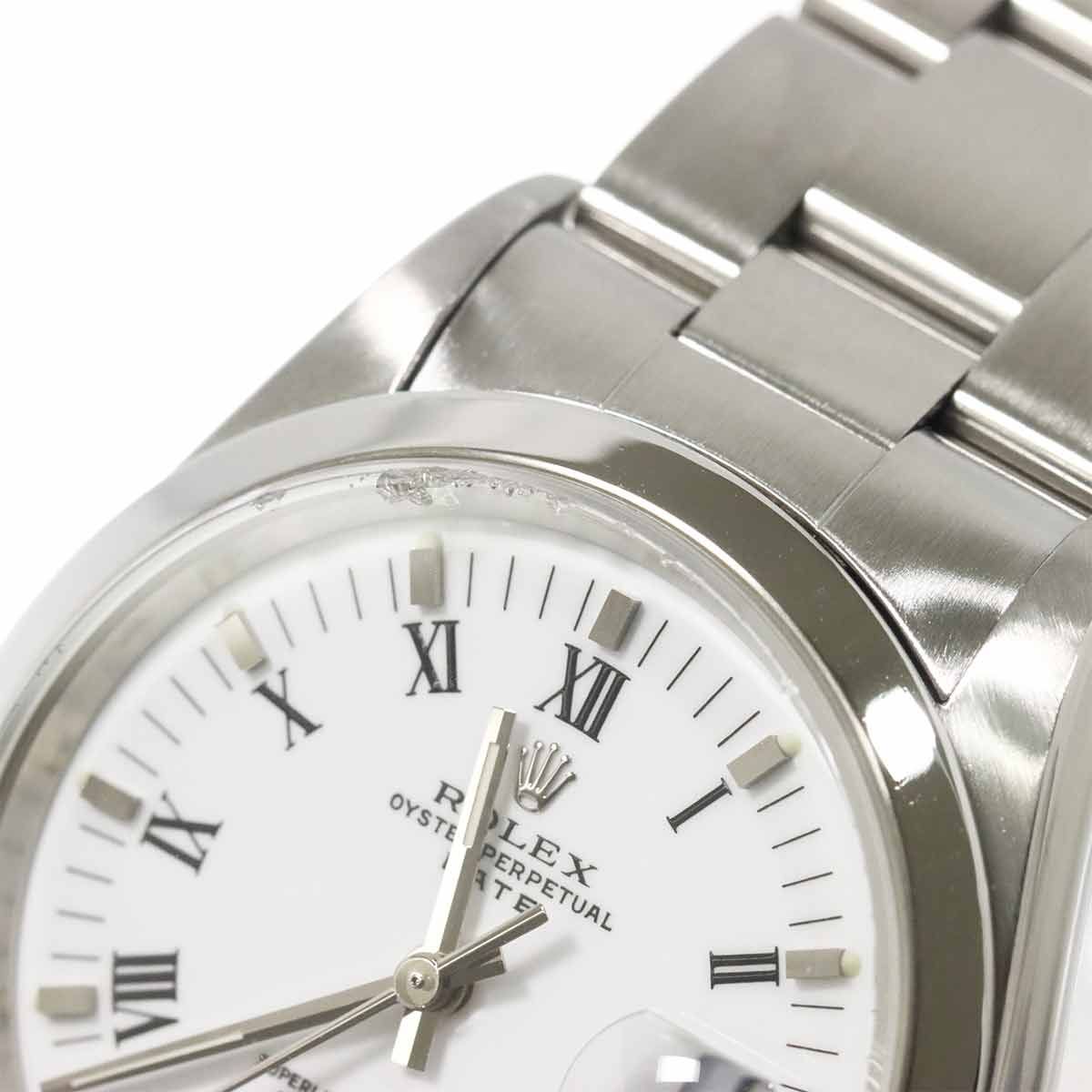 Rolex Oyster Perpetual Date Watch White Automatic — view 7