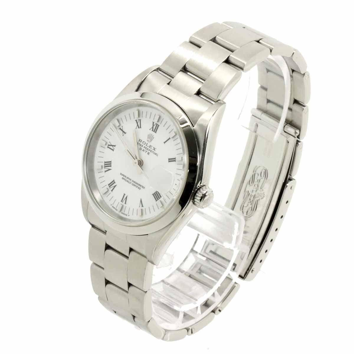 Rolex Oyster Perpetual Date Watch White Automatic — view 2