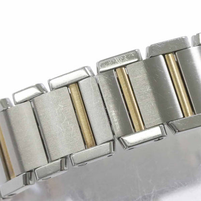 Cartier Tank Francaise MM Boys' Watch Date YG Quartz — view 6