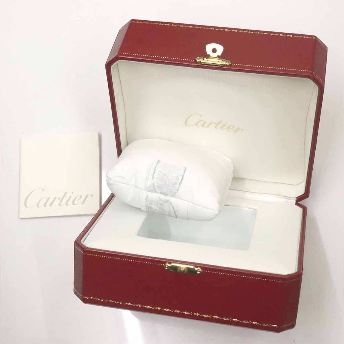 Cartier Santos LM Watch Silver Automatic — view 2