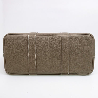 Hermes Garden Party TPM Handbag Around Etoupe Silver — view 3