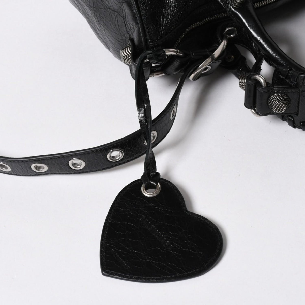 Balenciaga Le Cagole Duffle Medium Black 2-Way Silver — view 8
