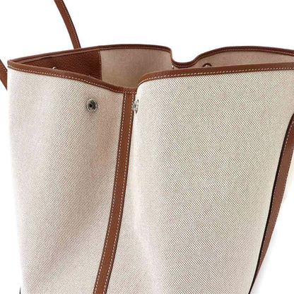 Hermes Neo Garden Party 41 Voyage Tote Bag Toile H Negonda Ecru — view 8