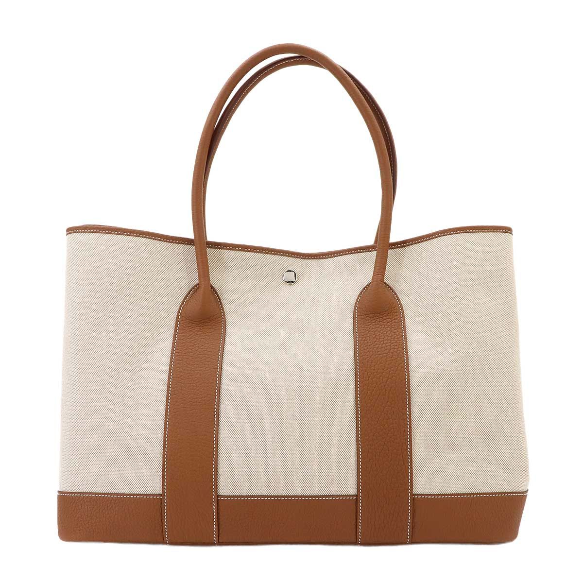 Hermes Neo Garden Party 41 Voyage Tote Bag Toile H Negonda Ecru — view 2
