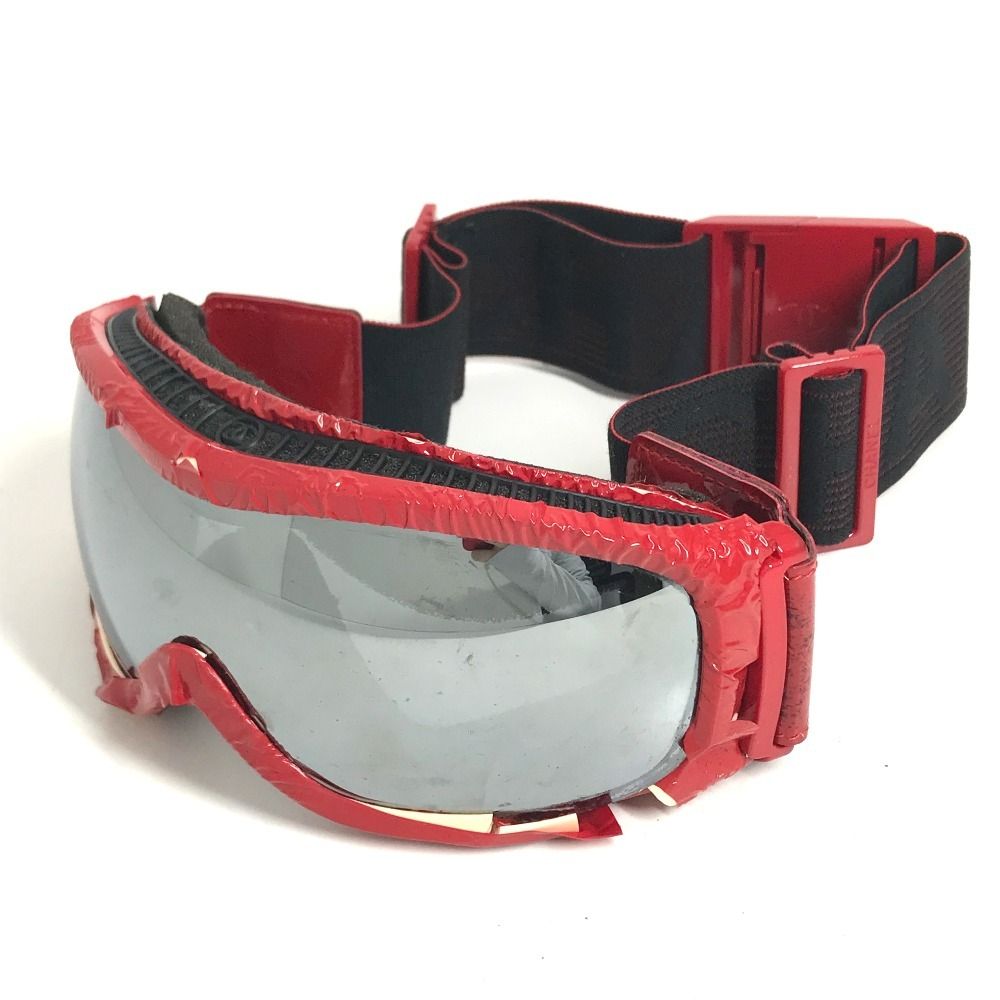Chanel Goggle Sunglasses Acetate Red Eyewear