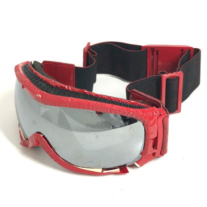 Chanel Goggle Sunglasses Acetate Red Eyewear