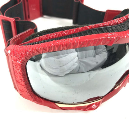 Chanel Goggle Sunglasses Acetate Red Eyewear — view 5
