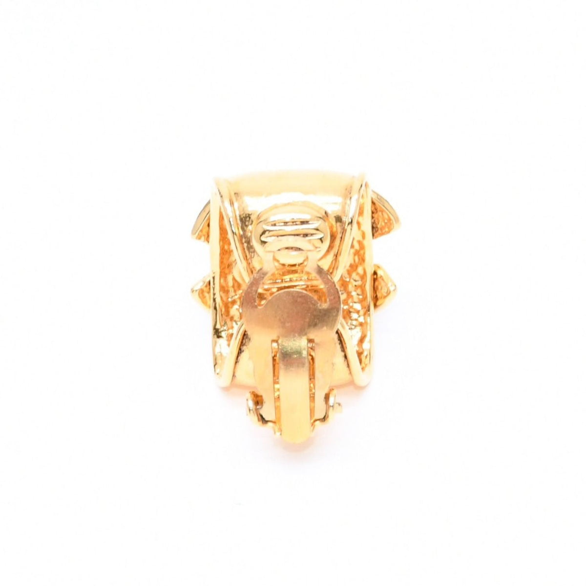 Chanel 94P Earrings CC Logo Gold Stamp — view 6
