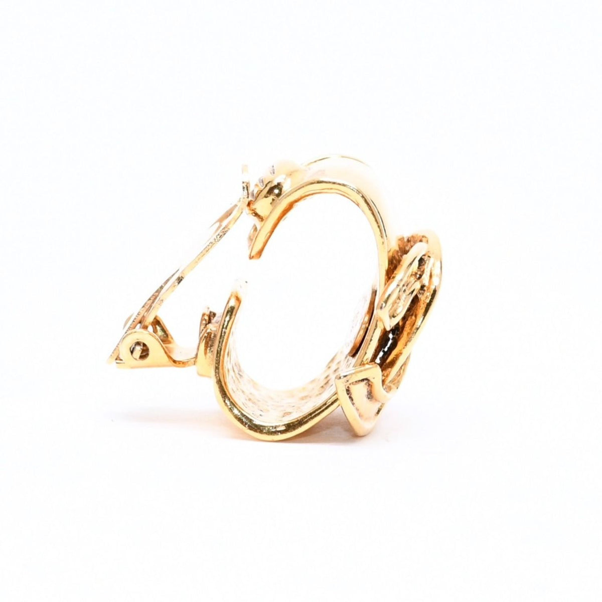 Chanel 94P Earrings CC Logo Gold Stamp — view 4