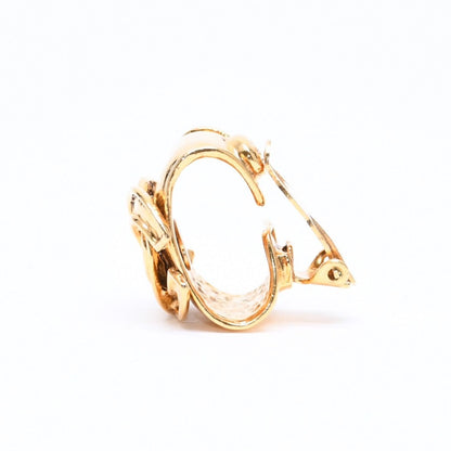Chanel 94P Earrings CC Logo Gold Stamp — view 5
