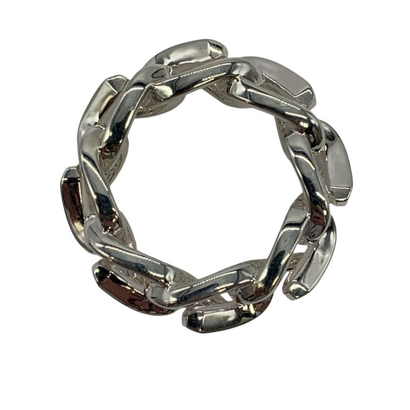 Tiffany & Co Forge Link Ring Sterling Silver — view 5