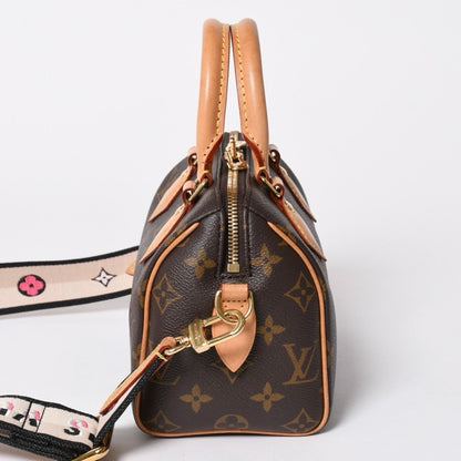 Louis Vuitton Speedy 20 Bandouliere 2-Way Bag Monogram Brown — view 5