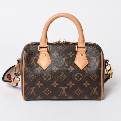 Louis Vuitton Speedy 20 Bandouliere 2-Way Bag Monogram Brown — view 3