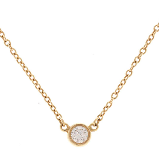 Tiffany & Co by the Yard Necklace Yellow Gold Diamond