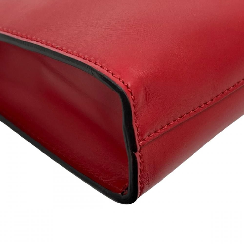 Gucci Clutch Embossed Logo XL Leather — view 6