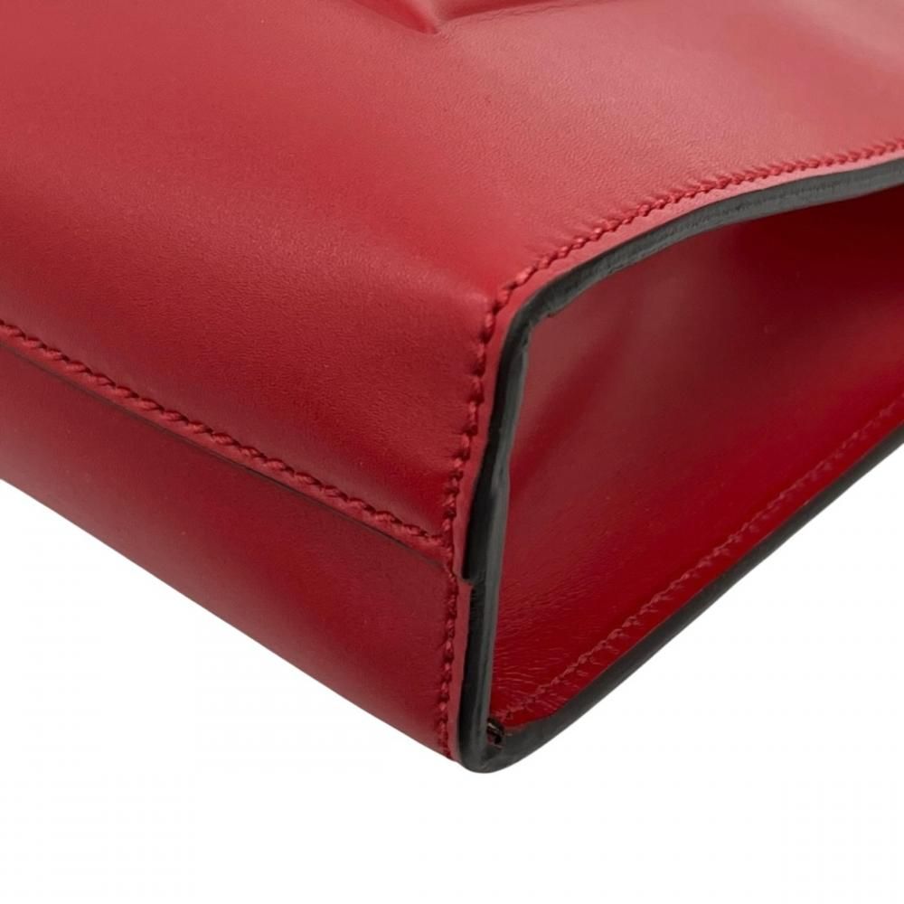 Gucci Clutch Embossed Logo XL Leather — view 7