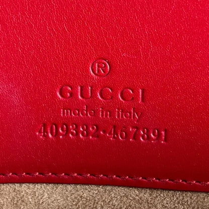 Gucci Clutch Embossed Logo XL Leather — view 5