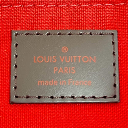 Louis Vuitton Shoulder Bag Damier Ebene Favorite MM Plaid Brown — view 6