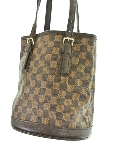 Louis Vuitton Damier Ebene Marais Bucket Bag Brown — view 6