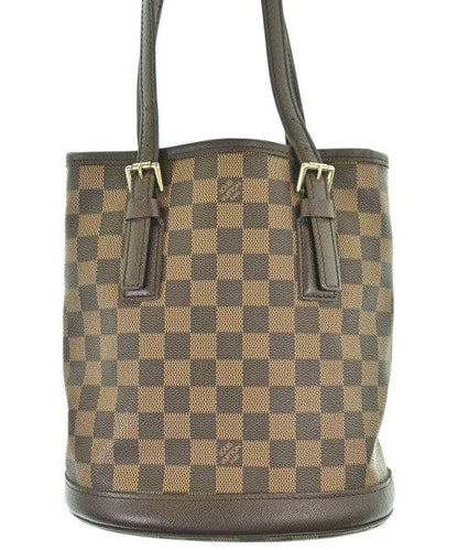 Louis Vuitton Damier Ebene Marais Bucket Bag Brown — view 2