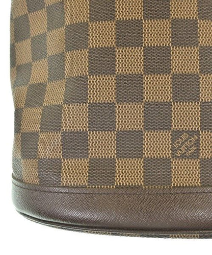 Louis Vuitton Damier Ebene Marais Bucket Bag Brown — view 7