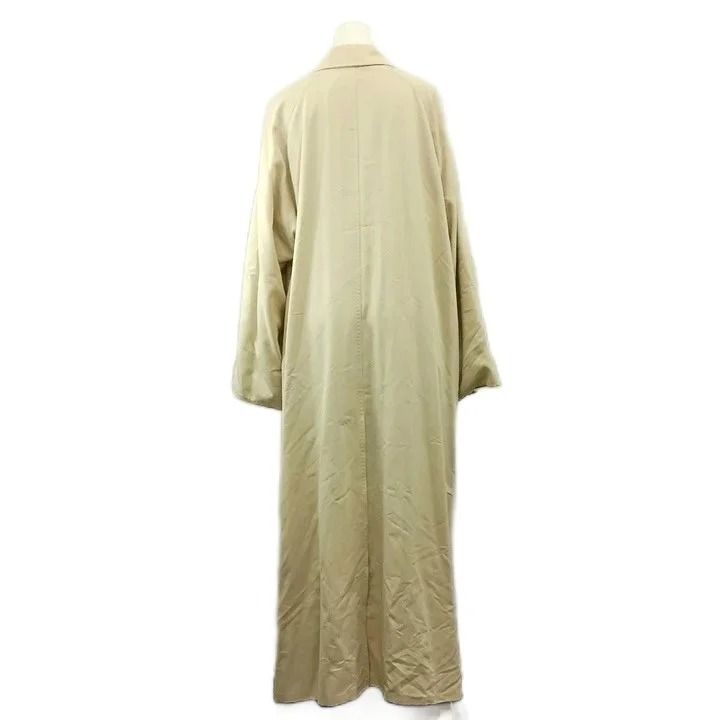 Max Mara White Tag Soutien Collar Coat Light Beige Long Sleeve Single 42 — view 3