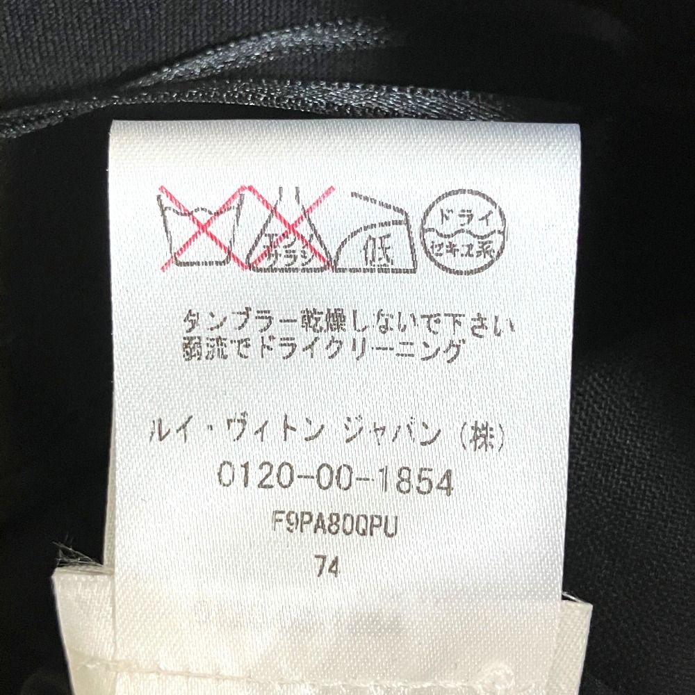 Louis Vuitton Wrap Pleats Strap Shorts Black — view 6
