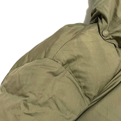 Celine Phoebe Philo Era Cotton Silk Hooded Down Coat 2 Khaki 36 — view 6