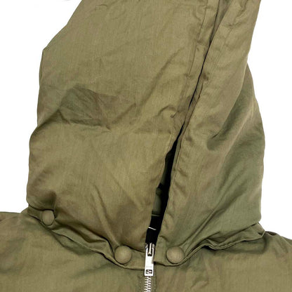 Celine Phoebe Philo Era Cotton Silk Hooded Down Coat 2 Khaki 36 — view 5