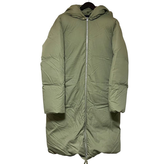 Celine Phoebe Philo Era Cotton Silk Hooded Down Coat 2 Khaki 36