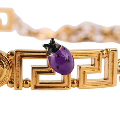 Versace Dua Lipa Collaboration Butterfly Chain Necklace Choker Gold — view 6