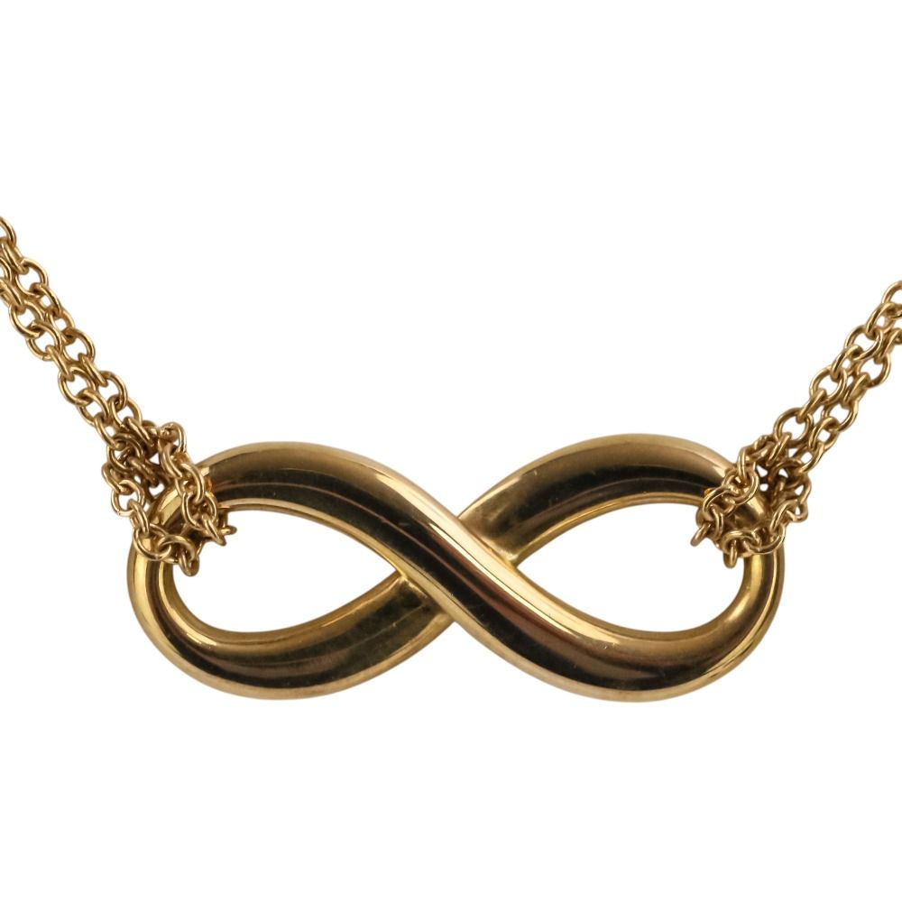 Tiffany & Co Infinity Chain Necklace Gold