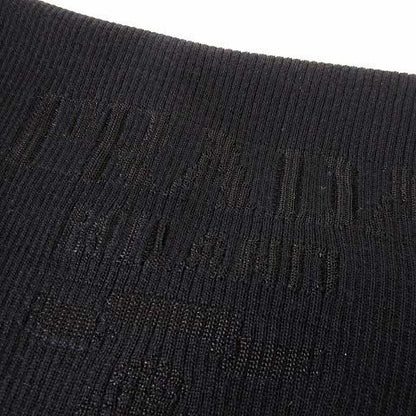 Prada Front Big Logo Super Fine Wool Silk Blend Turtleneck Sweater Long Sleeve — view 3