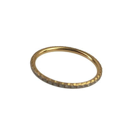 Tiffany & Co Ring Classic Full Eternity YG Diamond — view 5