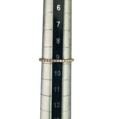 Tiffany & Co Ring Classic Full Eternity YG Diamond — view 8