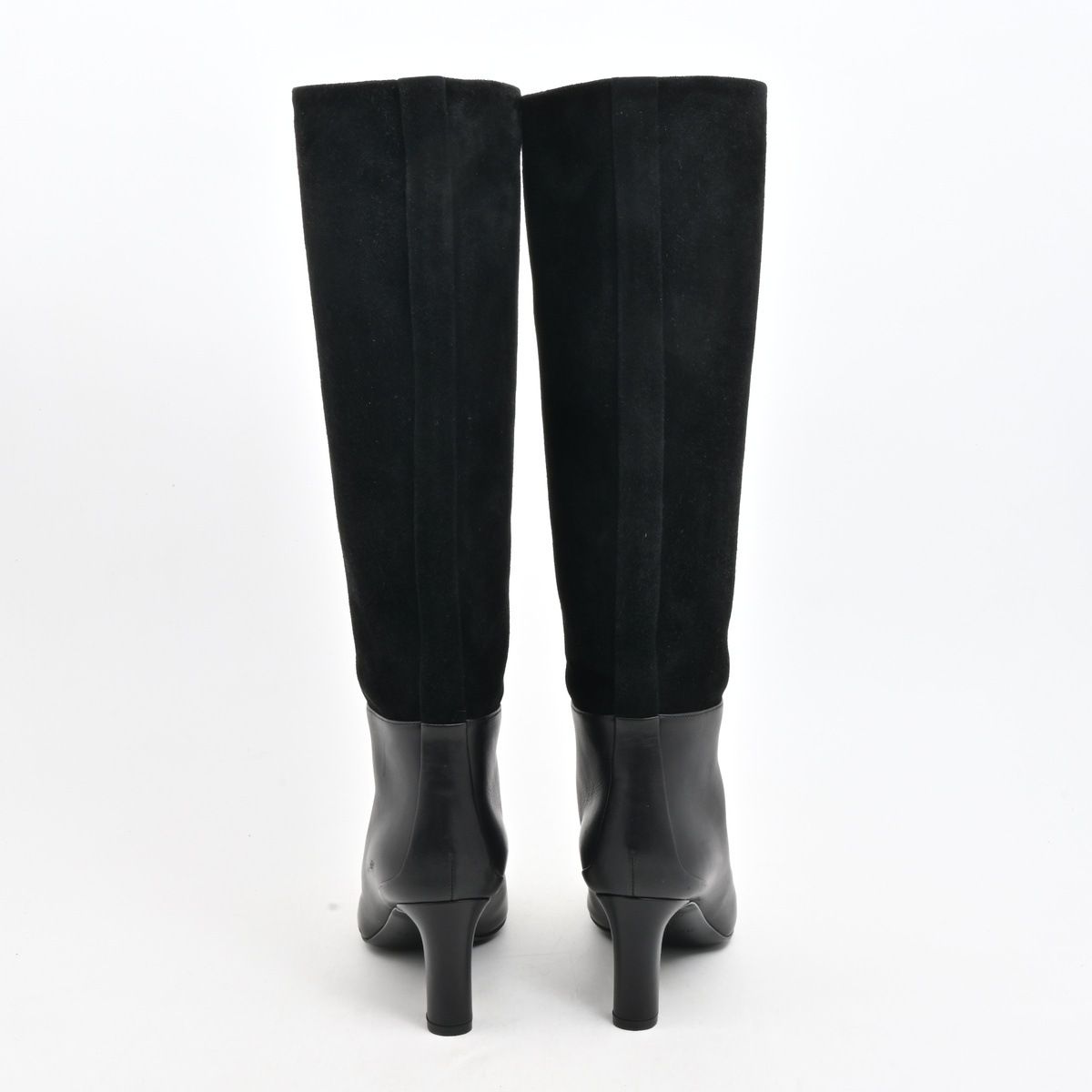 Hermes Long Boots Black Leather — view 3