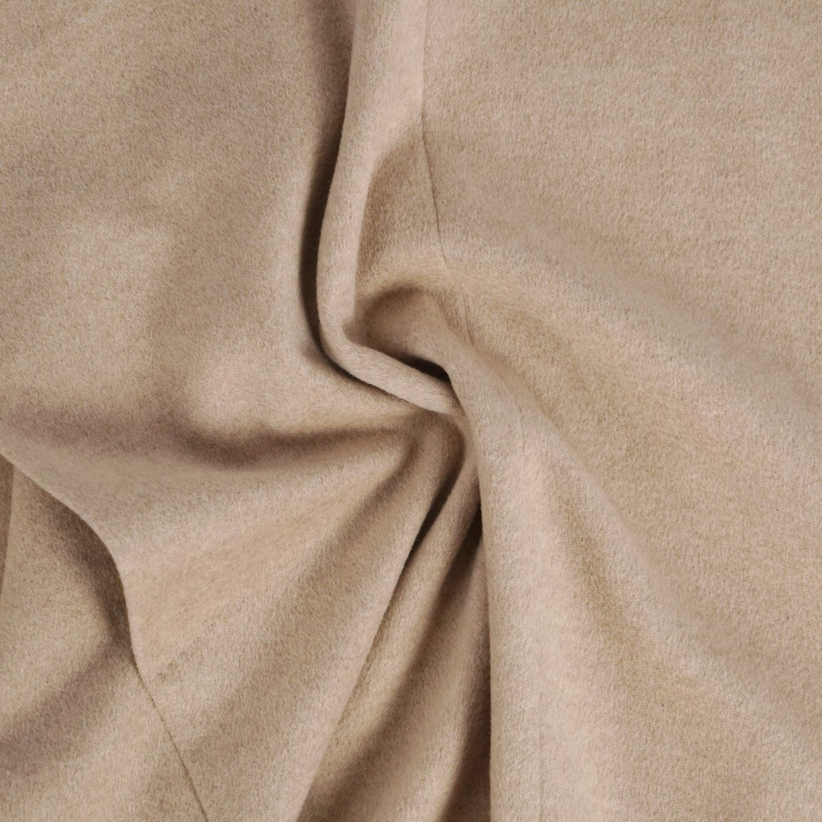 Max Mara Weekend Coat Long with Belt Wool Beige — view 8