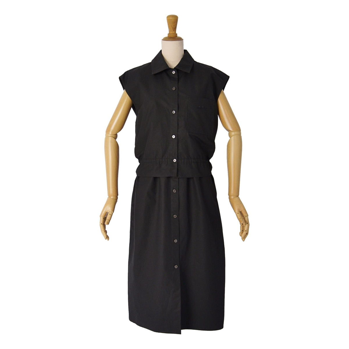 Hermes Dress Shirt Cotton Black 42 — view 3