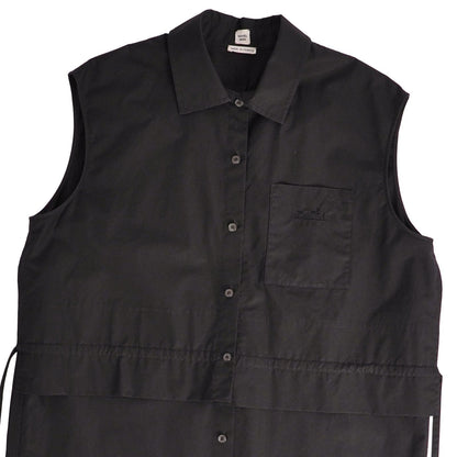 Hermes Dress Shirt Cotton Black 42 — view 2