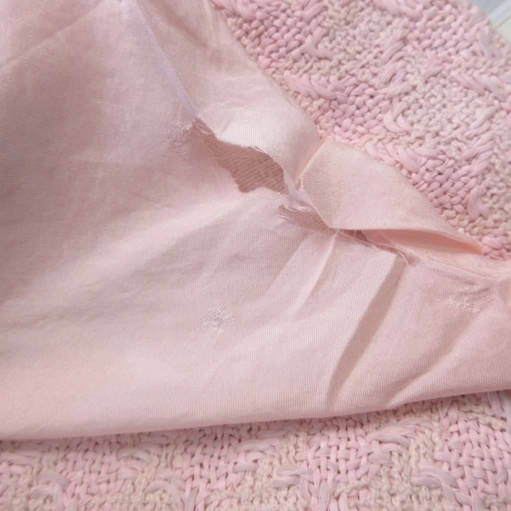 Chanel 93P Fancy Tweed CC Logo Button Pencil Skirt Pink 36 — view 8