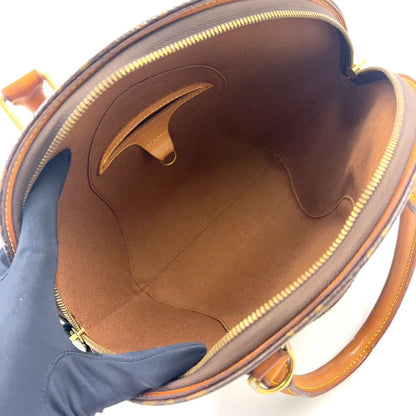 Louis Vuitton Ellipse PM Leather Brown Handbag Gold — view 3