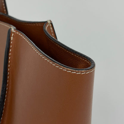 Celine Tote Cabas 16 Seize Leather Brown — view 6