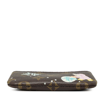 Louis Vuitton Monogram Vivienne Pochette Cles Coin Purse Key Case Azur Frost — view 3