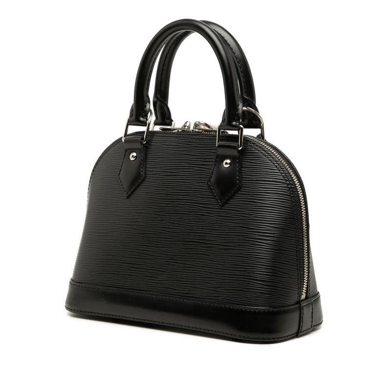 Louis Vuitton Epi Alma BB 2-Way Shoulder Bag Noir Black Leather — view 2