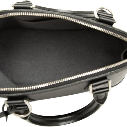 Louis Vuitton Epi Alma BB 2-Way Shoulder Bag Noir Black Leather — view 4