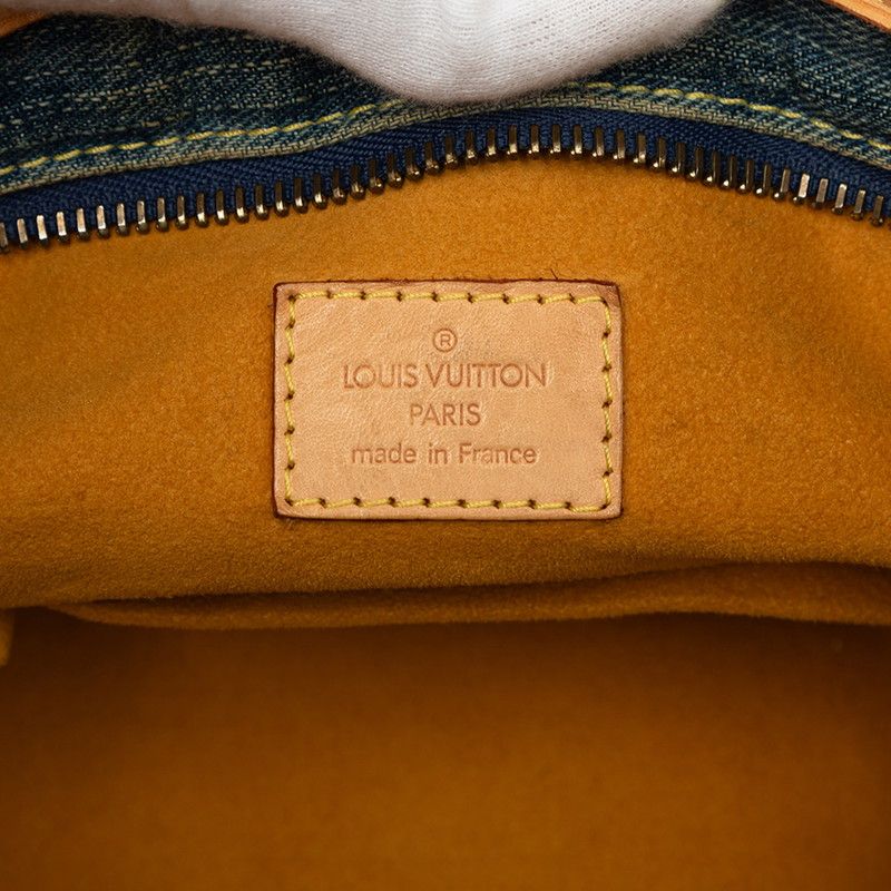 Louis Vuitton Monogram Denim Neo Cabby GM Tote Indigo Blue — view 6