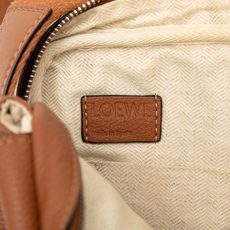 Loewe Anagram Military Messenger Bag Brown Leather — view 7