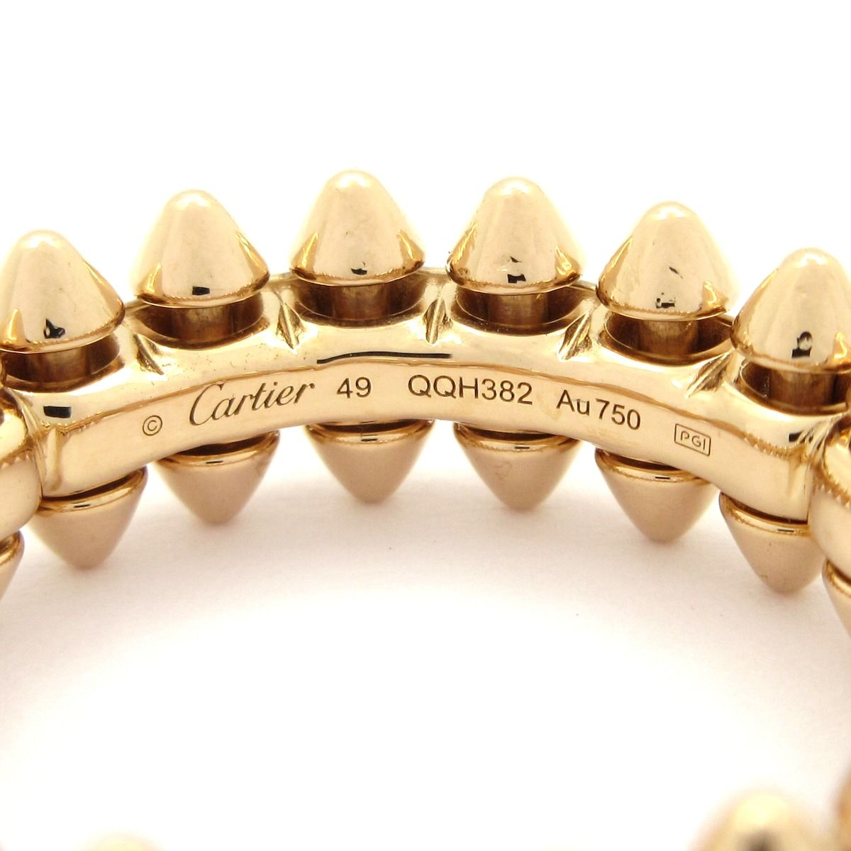 Cartier Ring 49 Clash de Cartier SM 18k Pink Gold — view 5