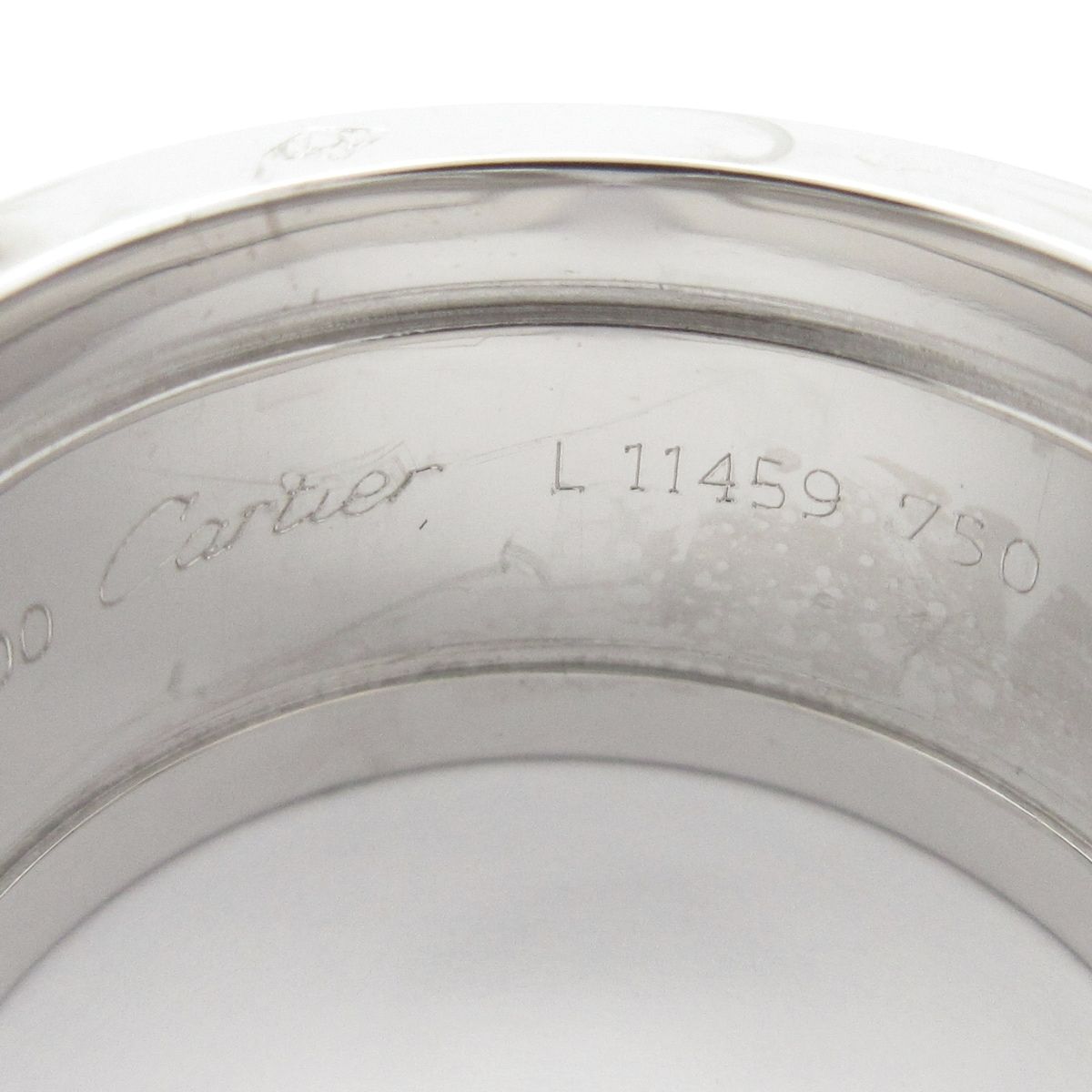 Cartier Ring 50 2C 18k White Gold — view 5
