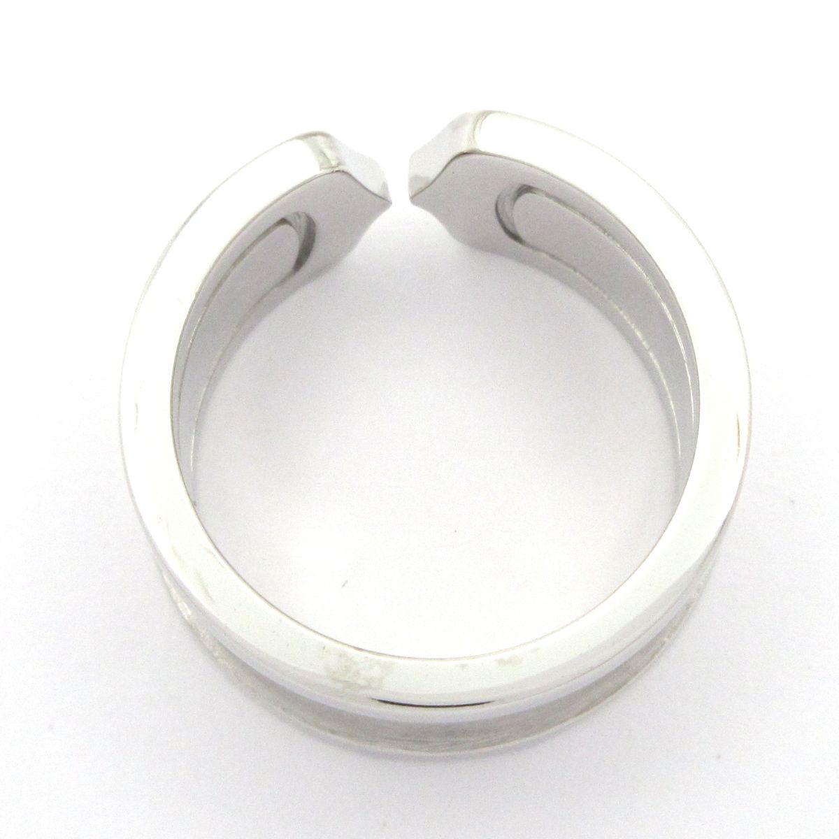 Cartier Ring 50 2C 18k White Gold — view 4